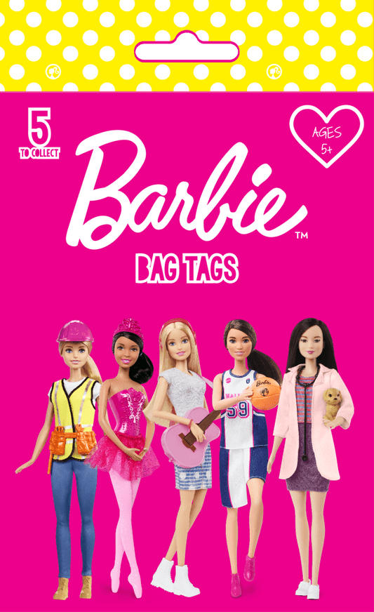 BARBIE BAG TAGS ASSORTED
