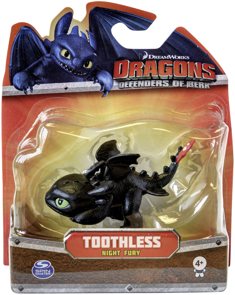 DRAGONS DEFENDERS OF BERK MINI FIGURE TOOTHLESS (CROUCHING)