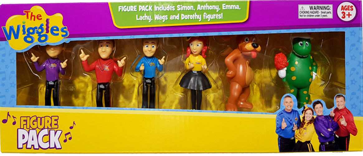 THE WIGGLES FIGURE 6 PACK