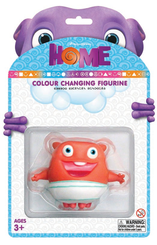 DREAMWORKS HOME 4" COLOUR CHANGING FIGURES SET