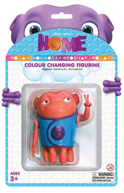DREAMWORKS HOME - 4" COLOUR CHANGING FIGURES - Cool Oh