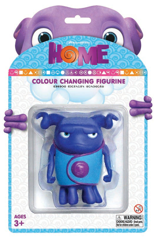 DREAMWORKS HOME - 4" COLOUR CHANGING FIGURES - Grumpy Oh