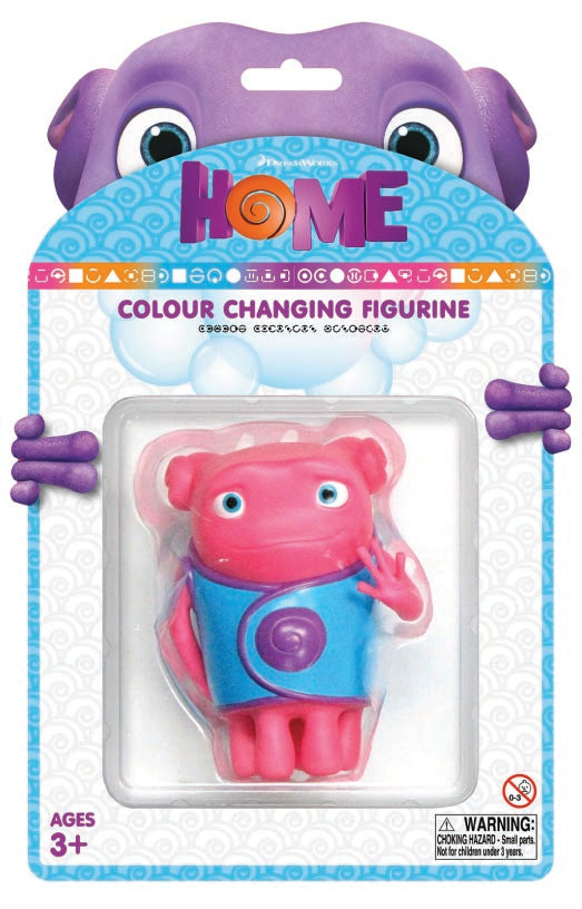 DREAMWORKS HOME 4" COLOUR CHANGING FIGURES SET