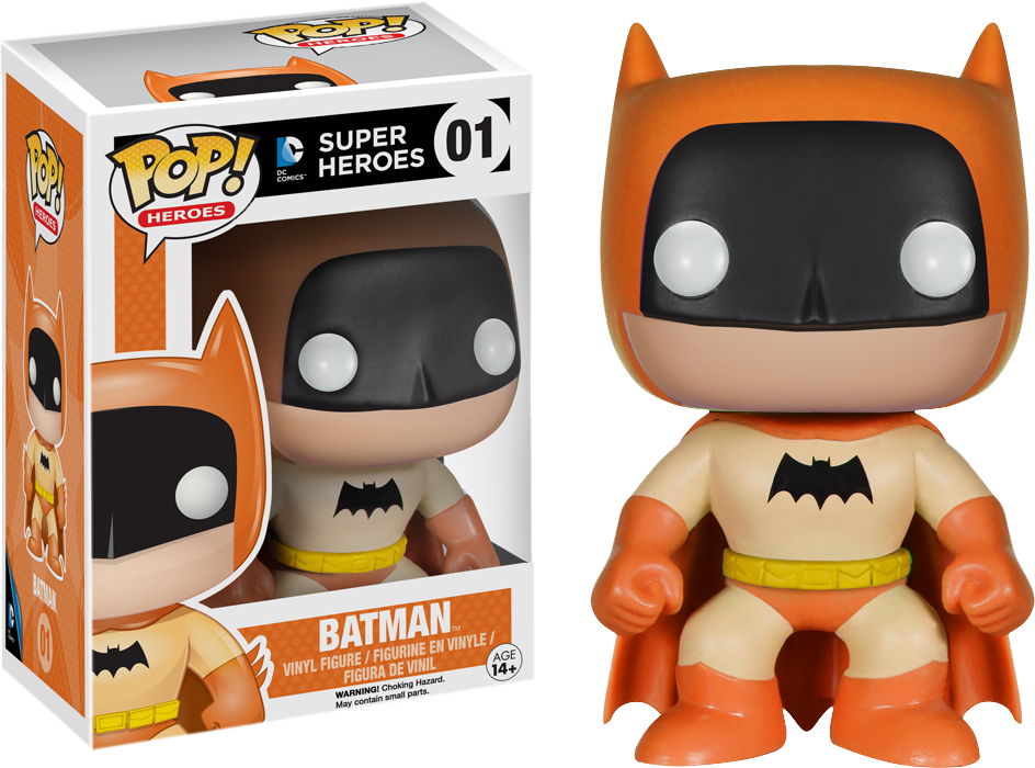 FUNKO POP! HEROES: BATMAN 75TH ANNIVERSARY RAINBOW VINYL FIGURES COMPLETE SET