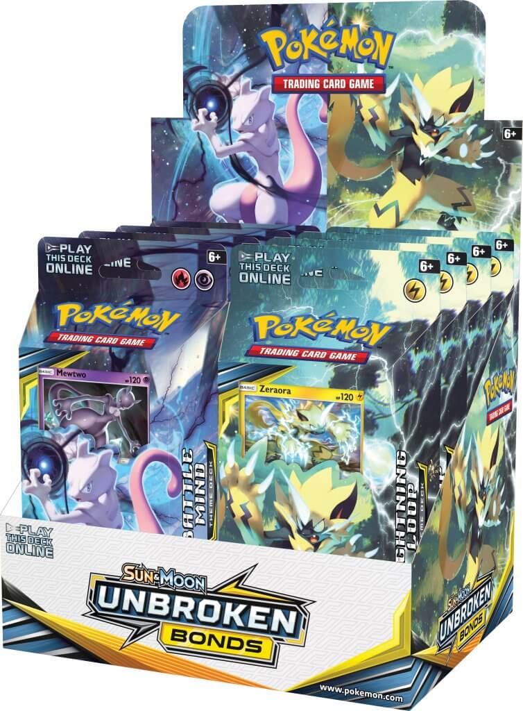 POKEMON TCG UNBROKEN BONDS MEWTWO THEME DECK