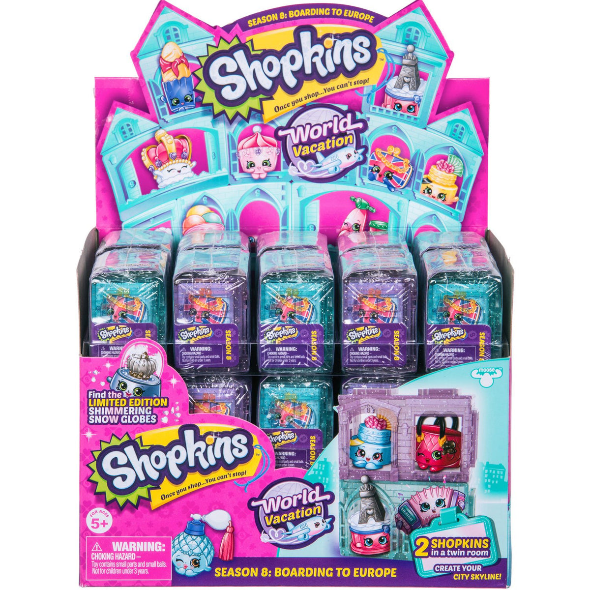 SHOPKINS S8 EUROPE W1 2PK CDU