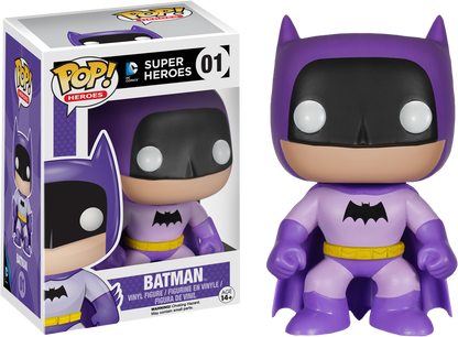 FUNKO POP! HEROES: BATMAN 75TH ANNIVERSARY RAINBOW VINYL FIGURES COMPLETE SET