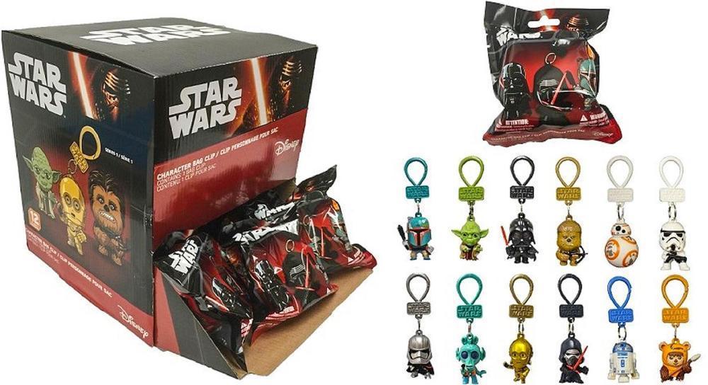 STAR WARS SERIES 1 CHARACTER CLIPS (CDU)