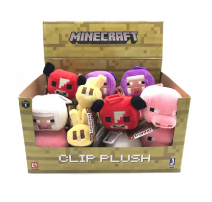 MINECRAFT CLIP PLUSH BABY YELLOW BUNNY