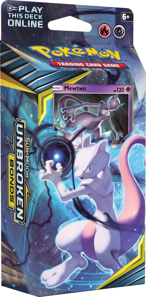 POKEMON TCG UNBROKEN BONDS THEME DECK DISPLAY