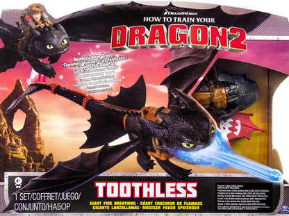 HOW TO TRAIN YOUR DRAGON 2 TOOTHLESS GIANT FIRE BREATHING
