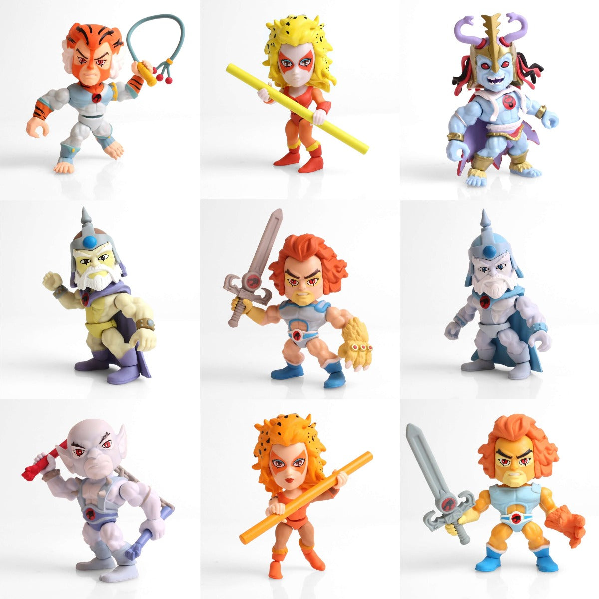 THUNDERCATS WAVE 1 ACTION VINYLS PDQ CASE