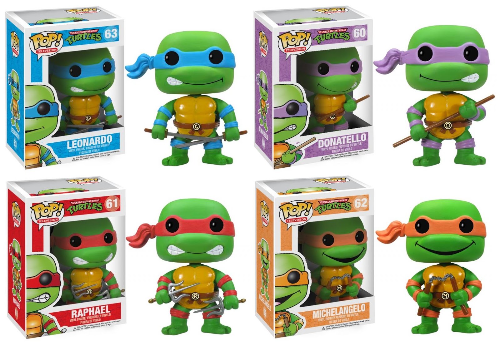 FUNKO POP! TV TEENAGE MUTANT NINJA TURTLES VINYL FIGURE RAPHAEL