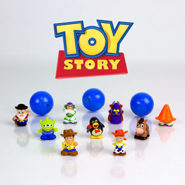 SQUINKIES TOY STORY BUBBLE PACKS COMPLETE SET