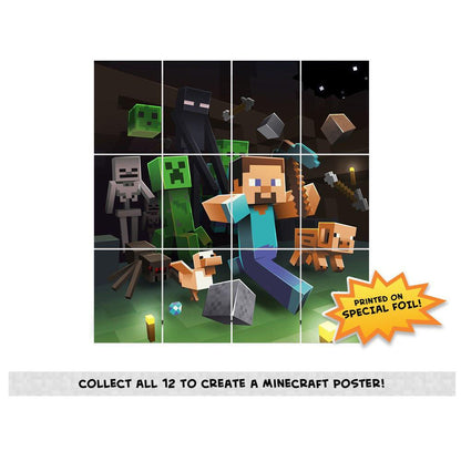 MINECRAFT TRADING CARDS COLLECTIBLE STICKER PACK